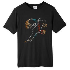 Bass Clef With Bassguitar Double Band Orchestra Tall Fusion ChromaSoft Performance T-Shirt