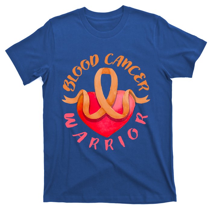 Blood Cancer Warrior Lymphoma Myeloma And Leukemia Awareness Gift T-Shirt