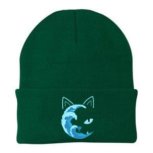 Blue Cats Wave For Kamala Knit Cap Winter Beanie