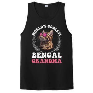 Bengal Cat WolrdS Coolest Bengal Grandma Cat Granny Gift PosiCharge Competitor Tank