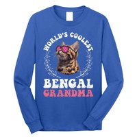 Bengal Cat WolrdS Coolest Bengal Grandma Cat Granny Gift Long Sleeve Shirt