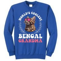 Bengal Cat WolrdS Coolest Bengal Grandma Cat Granny Gift Sweatshirt