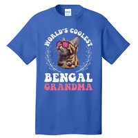 Bengal Cat WolrdS Coolest Bengal Grandma Cat Granny Gift Tall T-Shirt