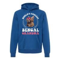 Bengal Cat WolrdS Coolest Bengal Grandma Cat Granny Gift Premium Hoodie