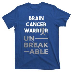 Brain Cancer Warrior Gift T-Shirt