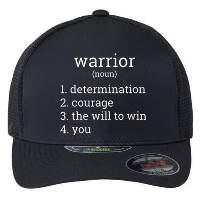 Breast Cancer Warrior Definition Breast Cancer Fighter Flexfit Unipanel Trucker Cap