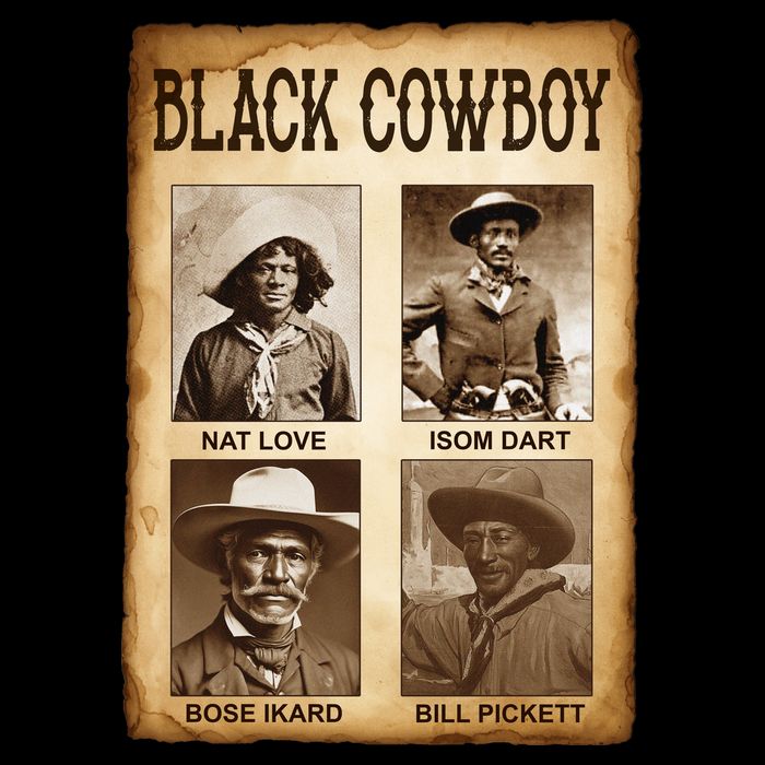 Black Cowboy Western Rodeo Melanin Black History Texas Impact Tech Backpack