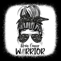 Brain Cancer Warrior Gift Backpack