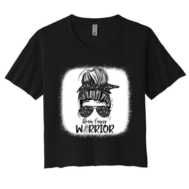 Brain Cancer Warrior Gift Crop Top
