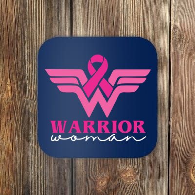 Breast Cancer Warrior Gift For Her Coaster