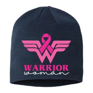 Breast Cancer Warrior Gift For Her Sustainable Beanie