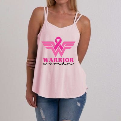 Breast Cancer Warrior Gift For Her Women's Strappy Tank