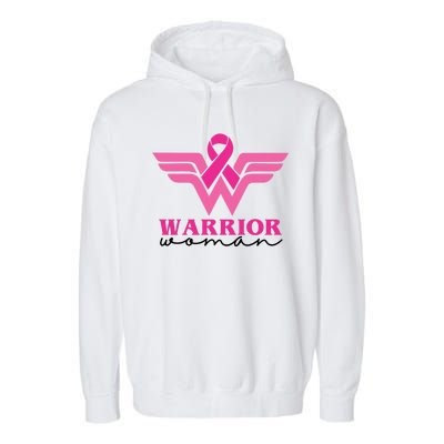 Breast Cancer Warrior Gift For Her Garment-Dyed Fleece Hoodie