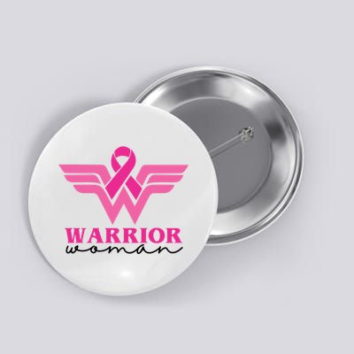 Breast Cancer Warrior Gift For Her Button