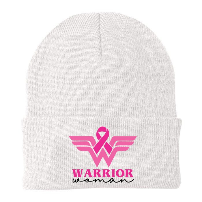 Breast Cancer Warrior Gift For Her Knit Cap Winter Beanie