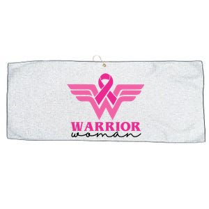 Breast Cancer Warrior Gift For Her Large Microfiber Waffle Golf Towel