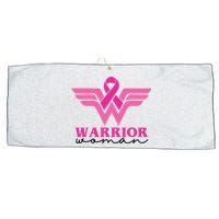 Breast Cancer Warrior Gift For Her Large Microfiber Waffle Golf Towel