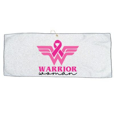 Breast Cancer Warrior Gift For Her Large Microfiber Waffle Golf Towel