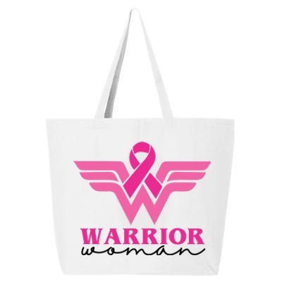 Breast Cancer Warrior Gift For Her 25L Jumbo Tote