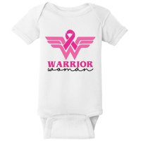 Breast Cancer Warrior Gift For Her Baby Bodysuit