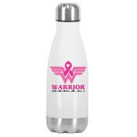 Breast Cancer Warrior Gift For Her Stainless Steel Insulated Water Bottle