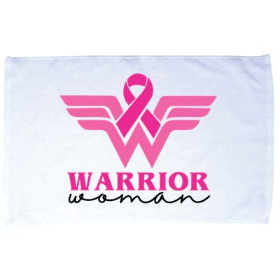 Breast Cancer Warrior Gift For Her Microfiber Hand Towel