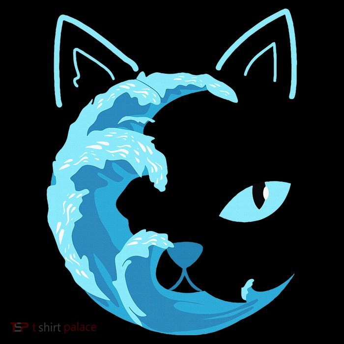 Blue Cats Wave For Kamala Funny Blue Wave Of Cat Ladies Apron
