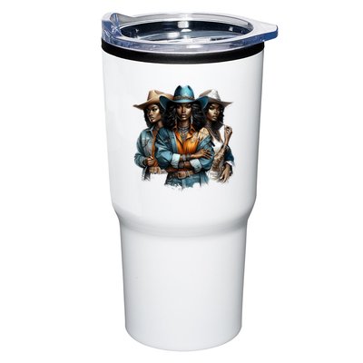 Black Cowgirl Western Rodeo Melanin Black History Juneteenth Gift Tumbler
