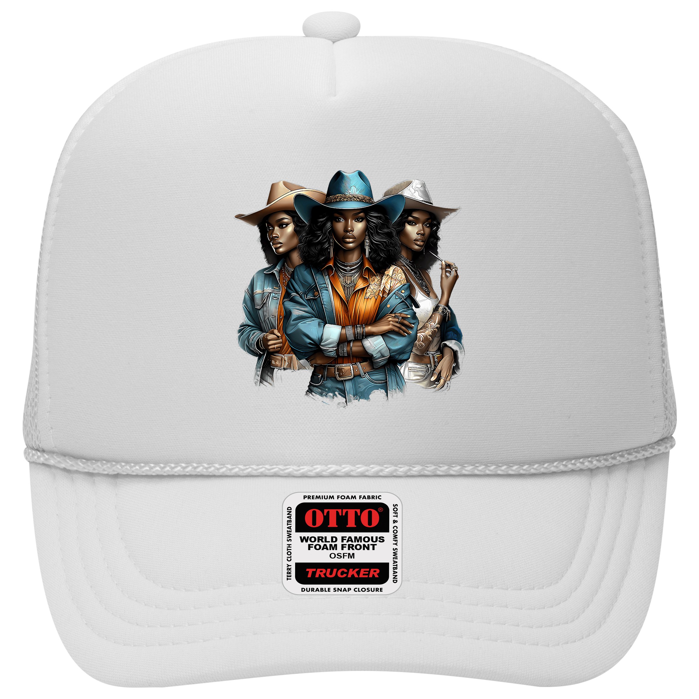 Black Cowgirl Western Rodeo Melanin Black History Juneteenth Gift Hat