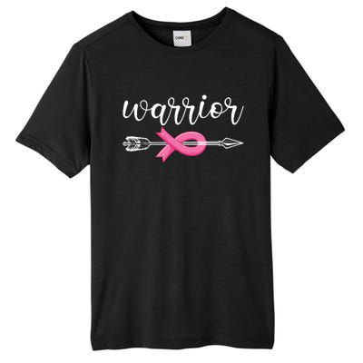 Breast Cancer Warrior Breast Cancer Awareness Tall Fusion ChromaSoft Performance T-Shirt