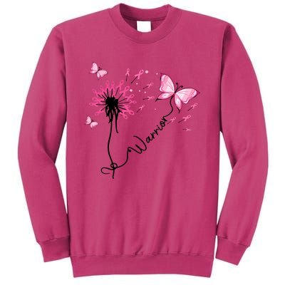 Breast Cancer Warrior Pink Ribbon Gift Sweatshirt