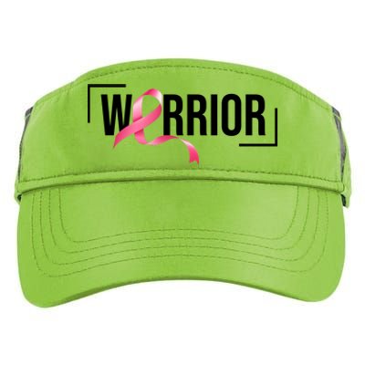 Breast Cancer Warrior Ribbon Adult Drive Performance Visor