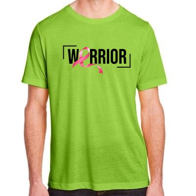 Breast Cancer Warrior Ribbon Adult ChromaSoft Performance T-Shirt