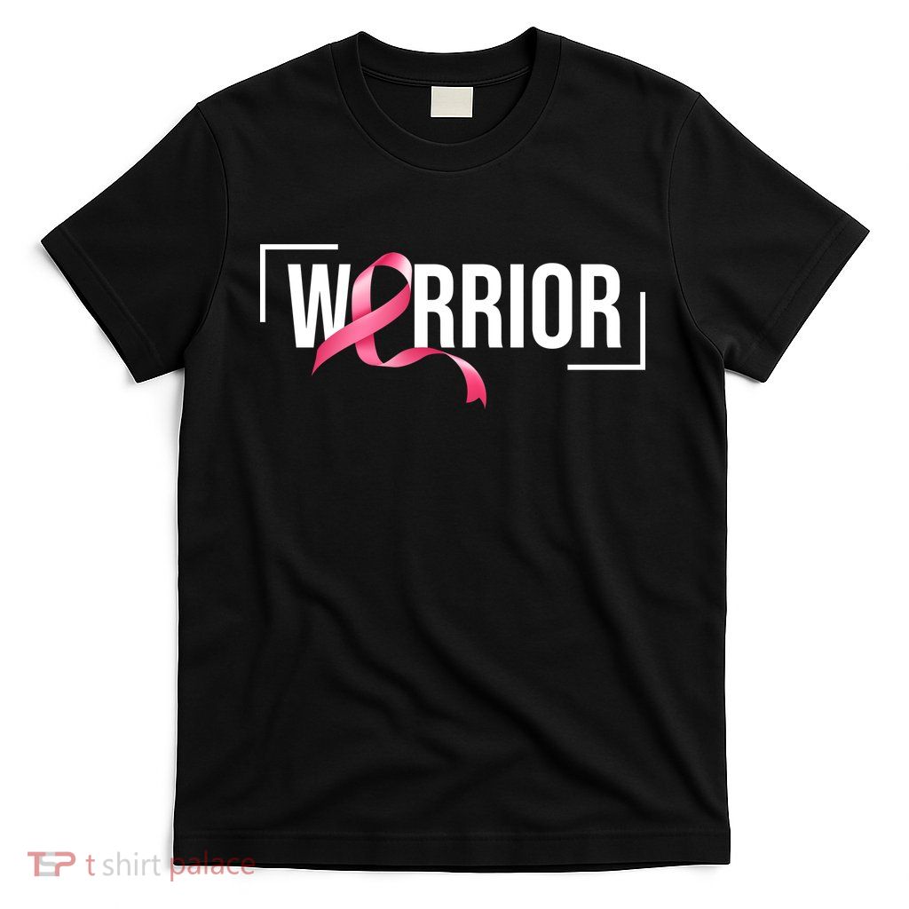 Breast Cancer Warrior Ribbon T-Shirt