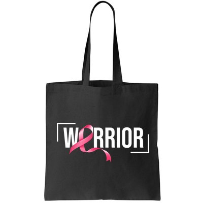 Breast Cancer Warrior Ribbon Bag