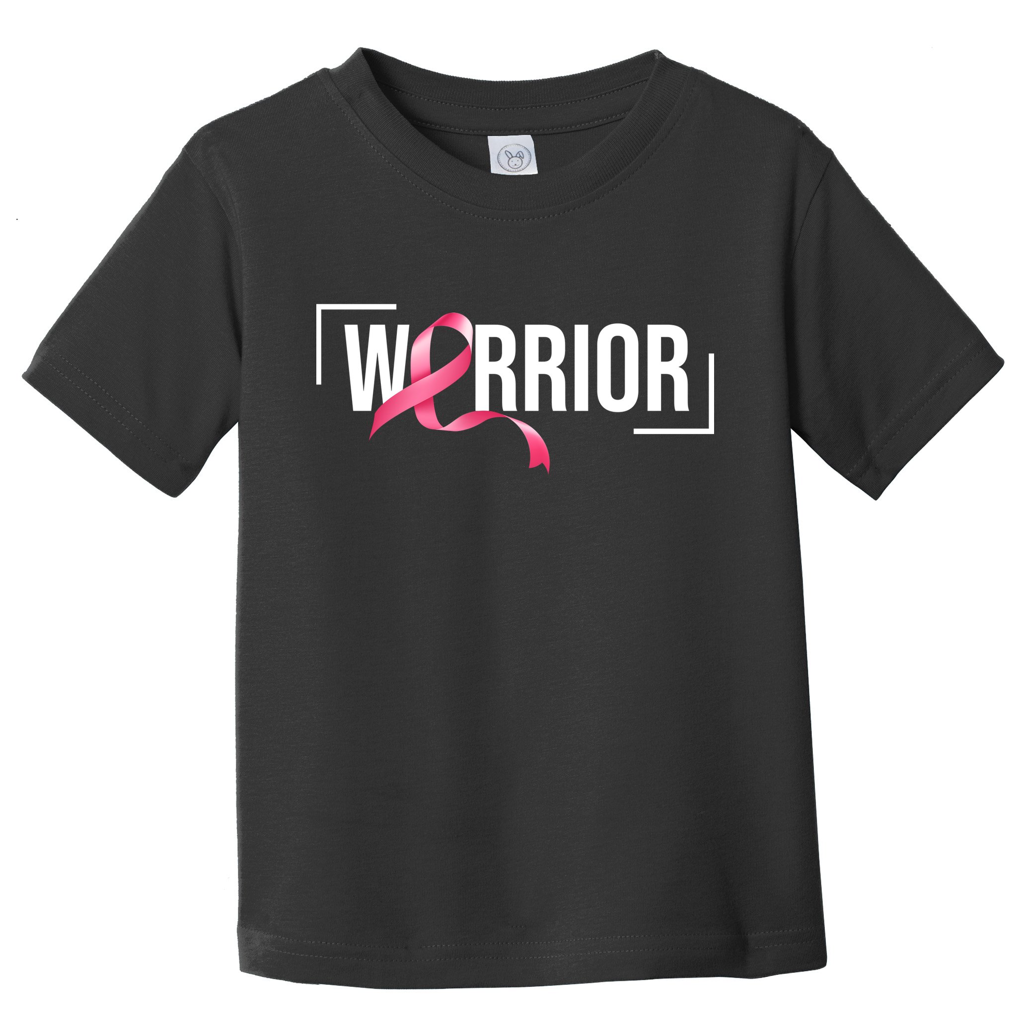 Breast Cancer Warrior Ribbon Toddler T-Shirt