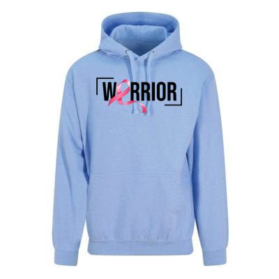 Breast Cancer Warrior Ribbon Unisex Surf Hoodie