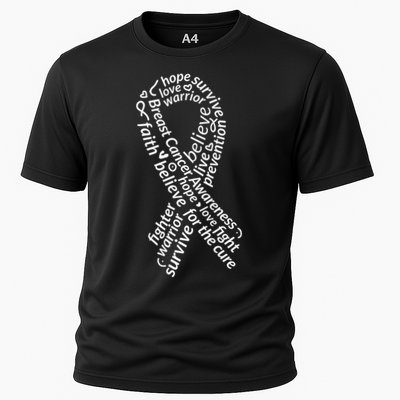 Breast Cancer Warrior Ribbon Awareness Performance Shirt