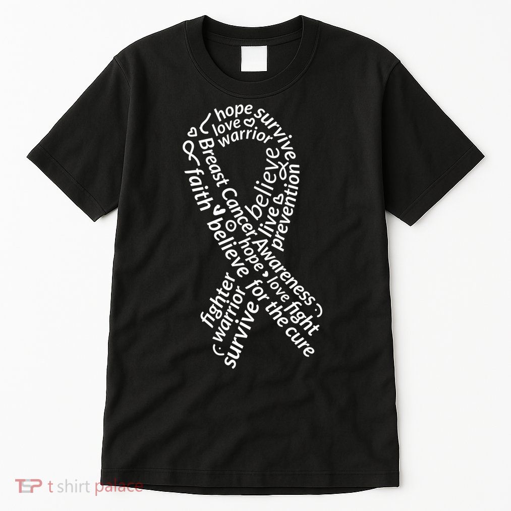 Breast Cancer Warrior Ribbon Awareness Tall T-Shirt