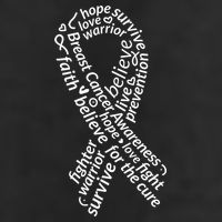 Breast Cancer Warrior Ribbon Awareness Golf Towel