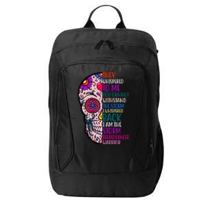 Breast Cancer Warrior I Am The Storm Quote City Backpack