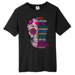 Breast Cancer Warrior I Am The Storm Quote Tall Fusion ChromaSoft Performance T-Shirt