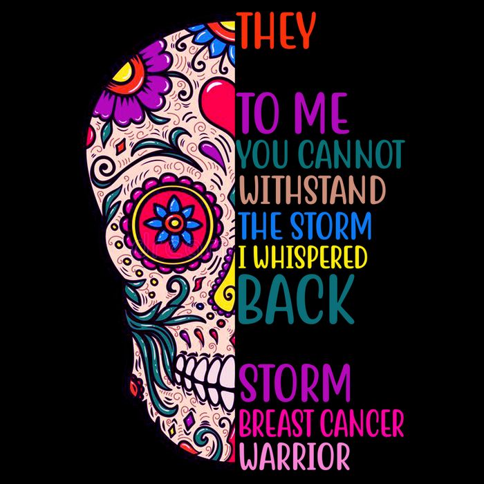 Breast Cancer Warrior I Am The Storm Quote Mug