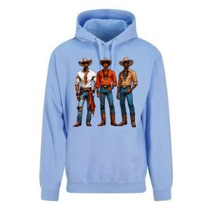 Black Cowboy Western Rodeo Melanin Black History Texas Unisex Surf Hoodie