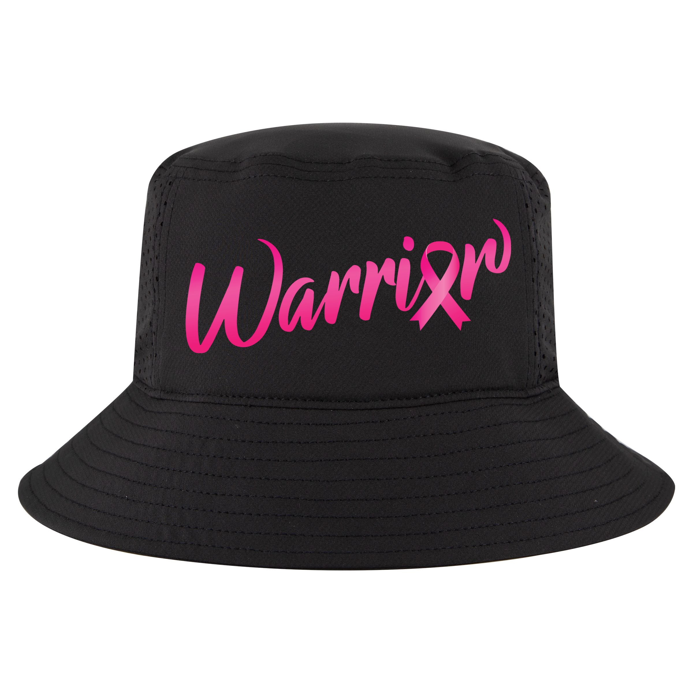 Breast Cancer Warrior Cool Comfort Performance Bucket Hat