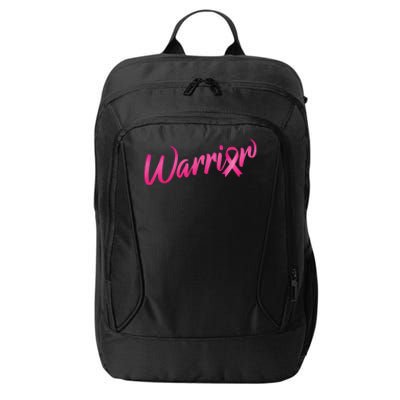 Breast Cancer Warrior City Backpack