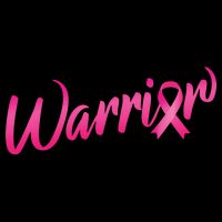 Breast Cancer Warrior Drawstring Bag