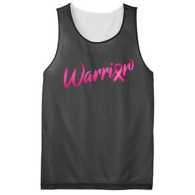 Breast Cancer Warrior Mesh Reversible Basketball Jersey Tank