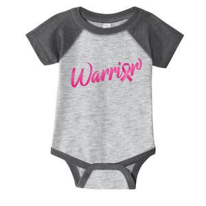 Breast Cancer Warrior Infant Baby Jersey Bodysuit