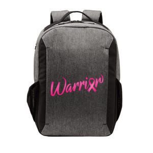 Breast Cancer Warrior Vector Backpack